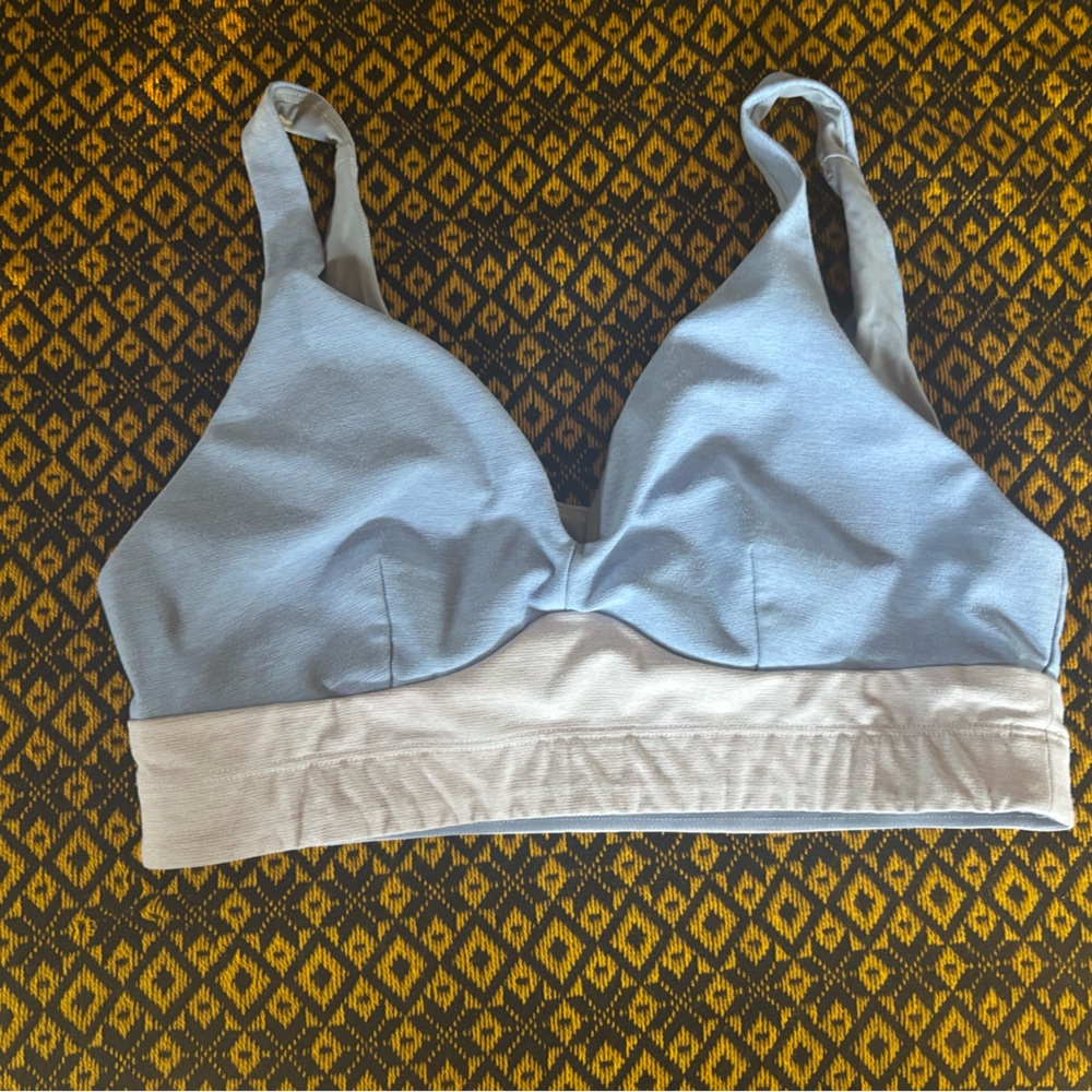 Outdoor Voices Gray Sports Bra